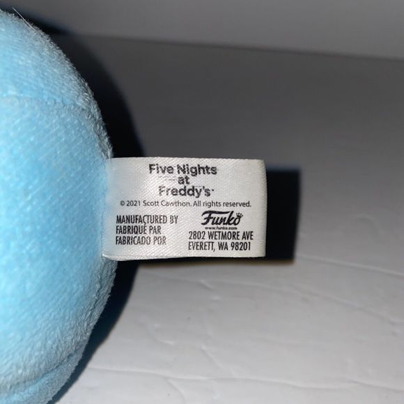 Five Nights At Freddy's Bear Fazbear Plush Spring Colorway FNAF Funko Blue - Picture 2 of 4